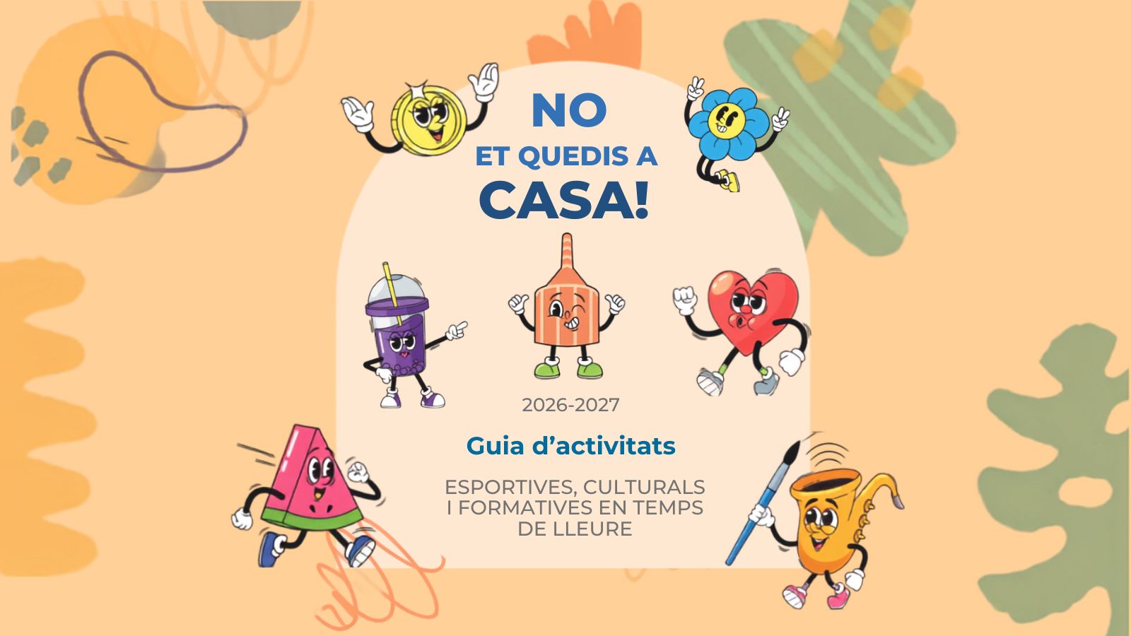Portada de la guia No et quedis a casa 2026-2027 d'Esplugues
