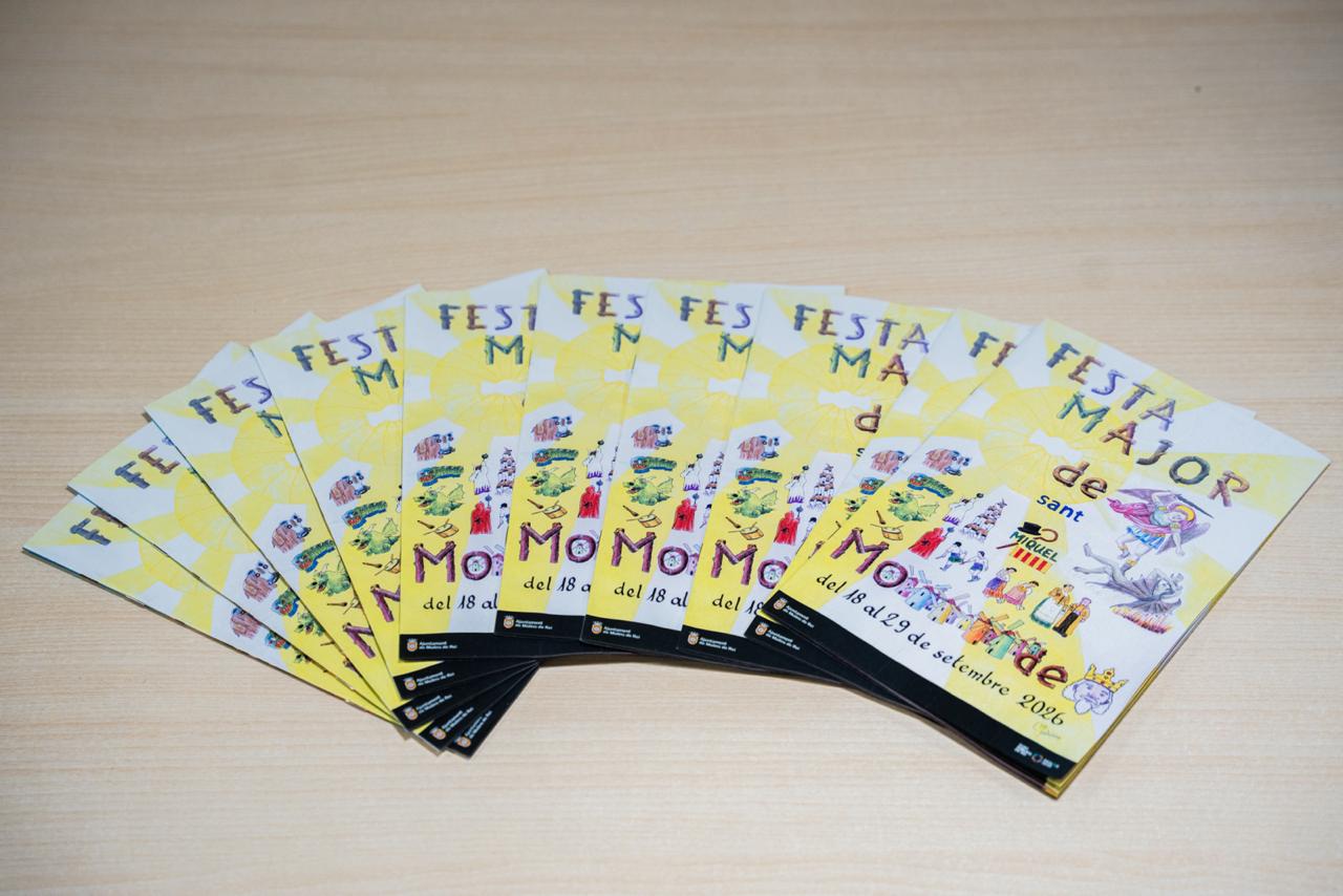 Presentació del programa de la Festa Major de Sant Miquel 2026 a Molins de Rei