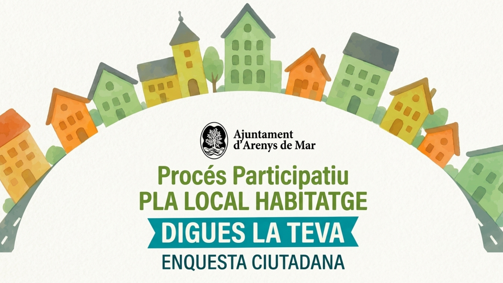 Imatge del procés participatiu del Pla Local d'Habitatge d'Arenys de Mar