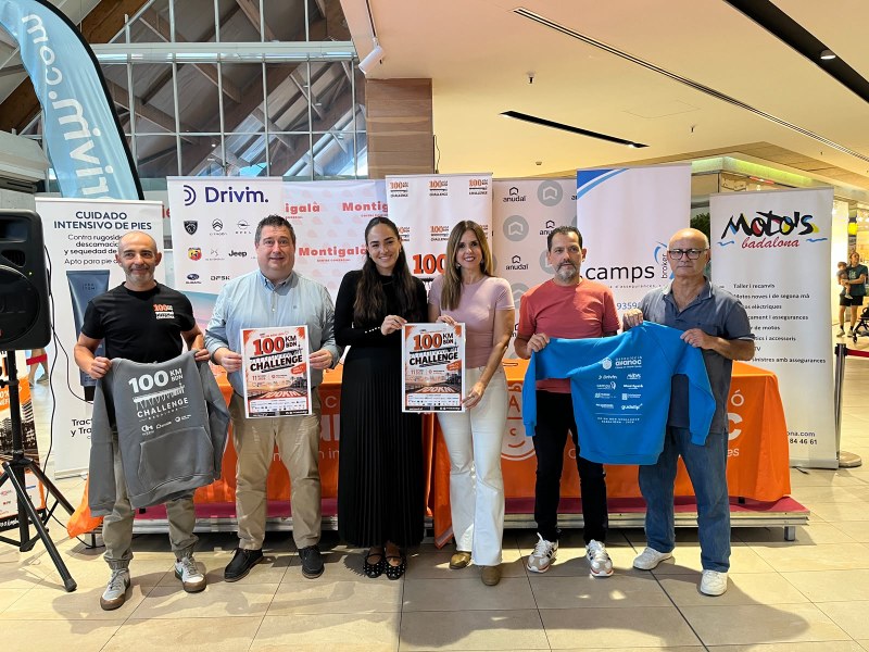 Imatge de la presentació de la cursa 100 Km BDN Challenge a Badalona