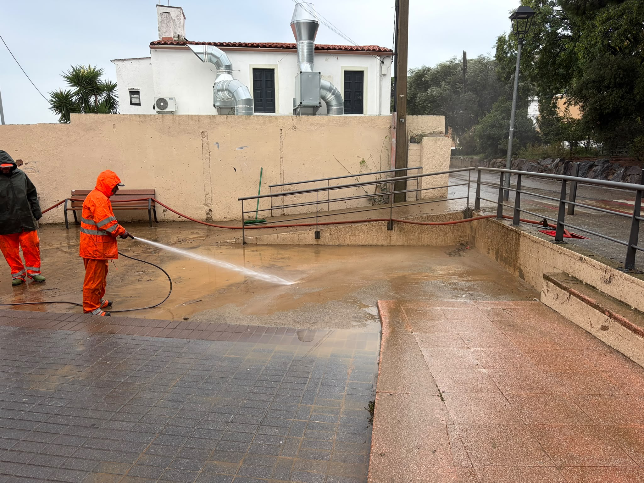 Efectes de la pluja a Cabrils