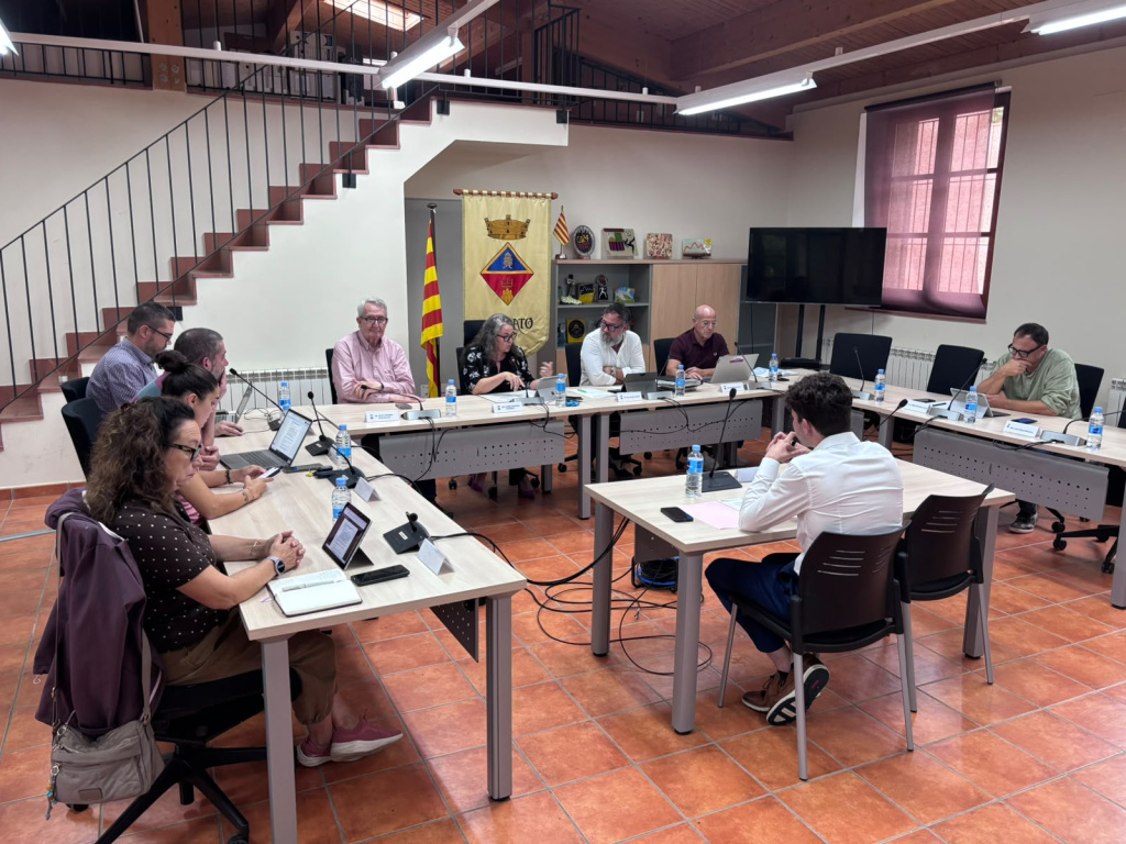 Ple extraordinari de l'Ajuntament de Collbató del 2 d'octubre