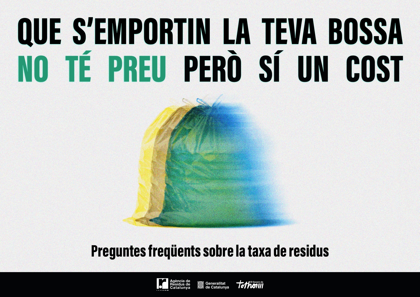 Primera pàgina del document de preguntes freqüents sobre la taxa de residus
