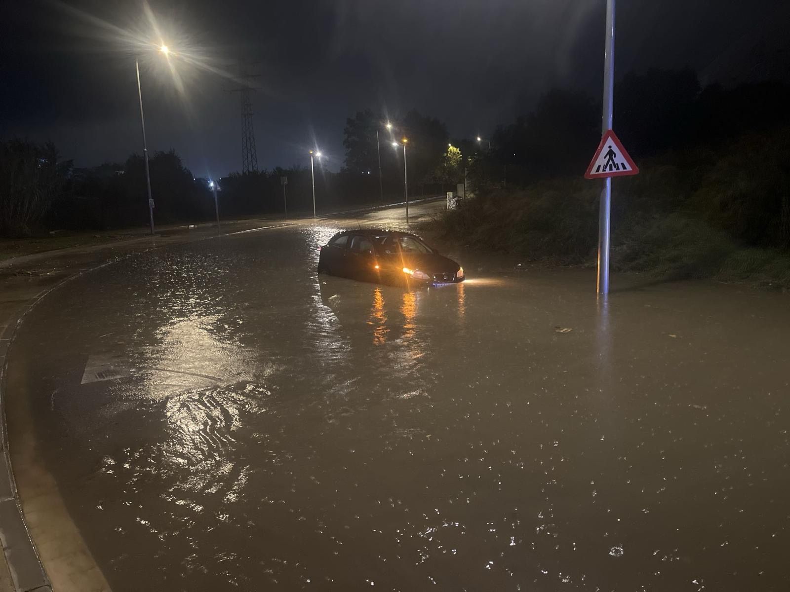Pluja a les Franqueses del Vallès el dissabte 17 d'octubre