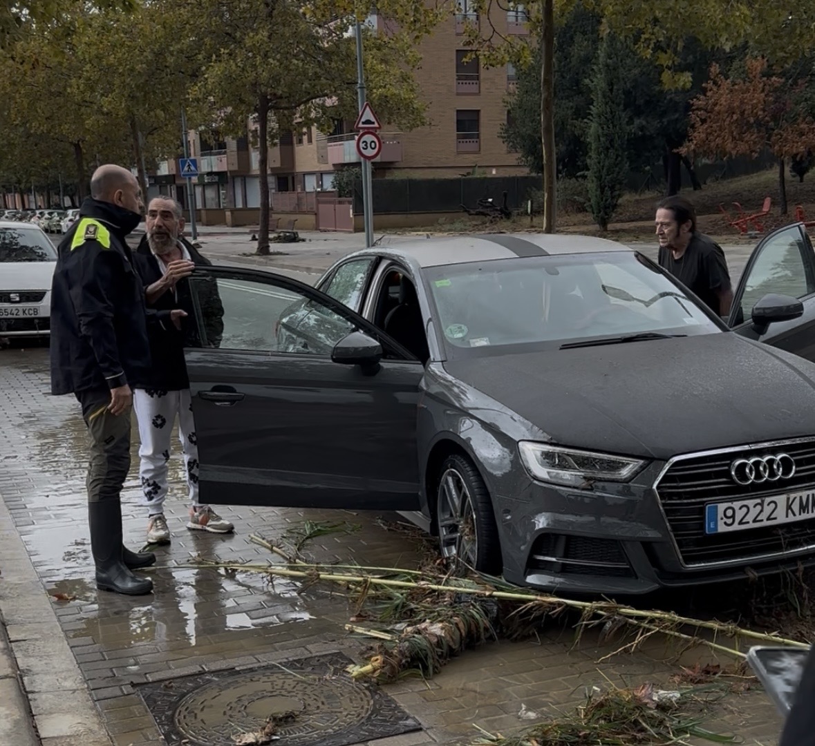 Imatge de la nota de la Policia Local de Malgrat de Mar sobre les pluges torrencials