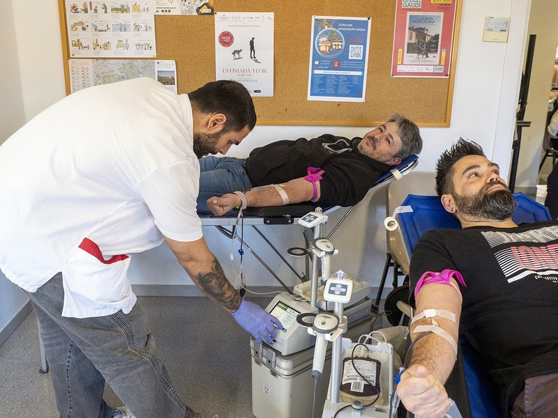 Una jornada de donació de sang a Matadepera