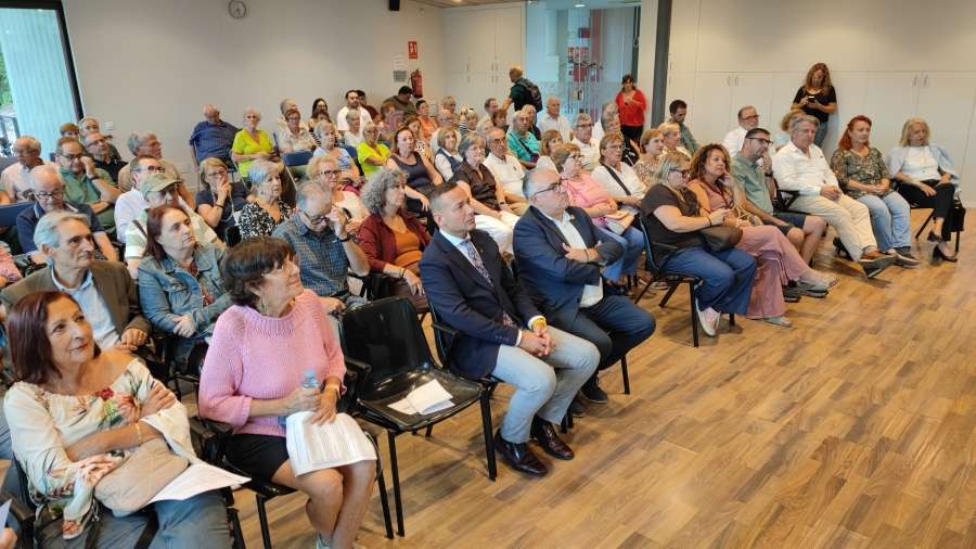 Imatge de l'acte del Dia Internacional de les Persones Grans a Montcada i Reixac