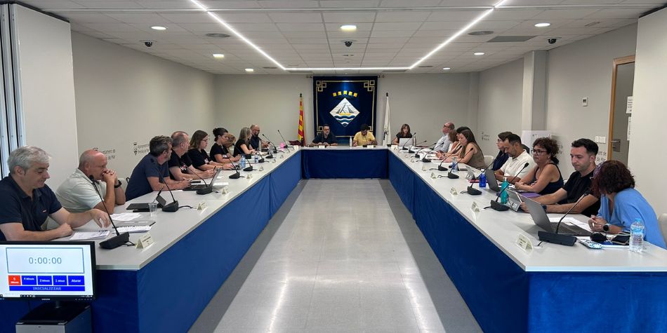 Imatge d'un ple municipal de Premià de Mar