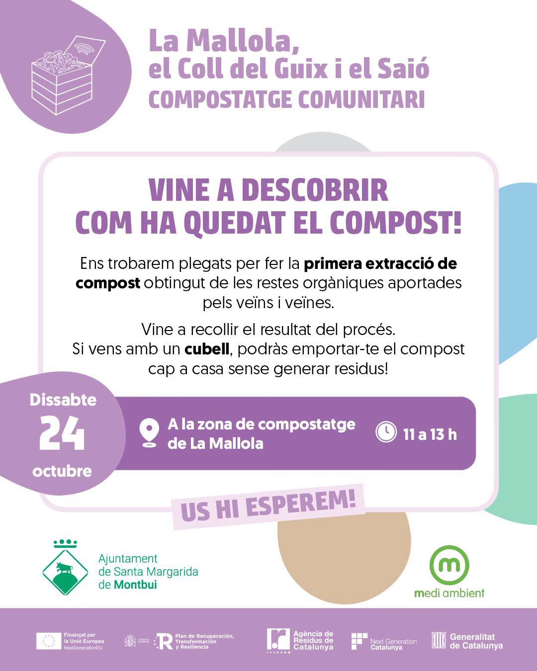 Compostatge comunitari a Santa Margarida de Montbui
