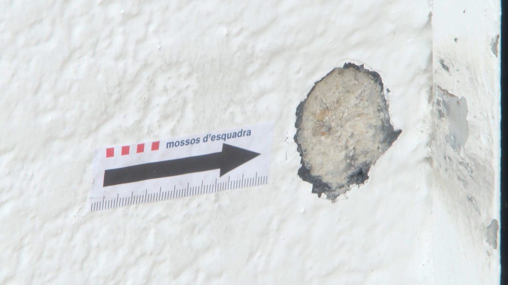 Imatge del tiroteig a Can Parellada, a Terrassa