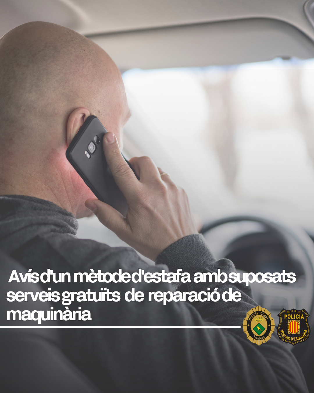 Il·lustració sobre estafes telefòniques a empreses
