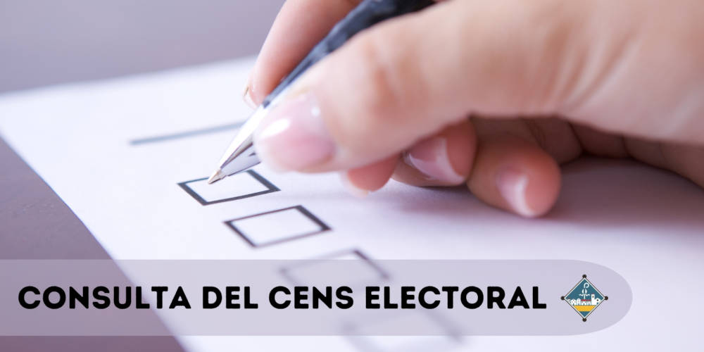 Imatge de l'Ajuntament de Vilanova del Camí sobre la consulta del cens electoral